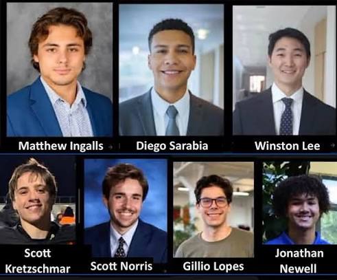 The seven men named in the lawsuit